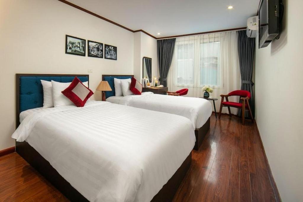 Serene Premier Hotel Hanoi Exterior foto